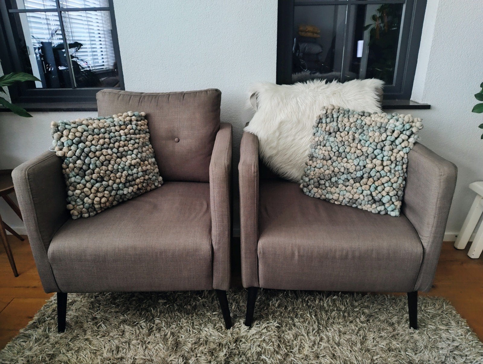 Twee leuke fauteuils te koop aangeboden, Huis en Inrichting, Ophalen, 75 tot 100 cm, 50 tot 75 cm
