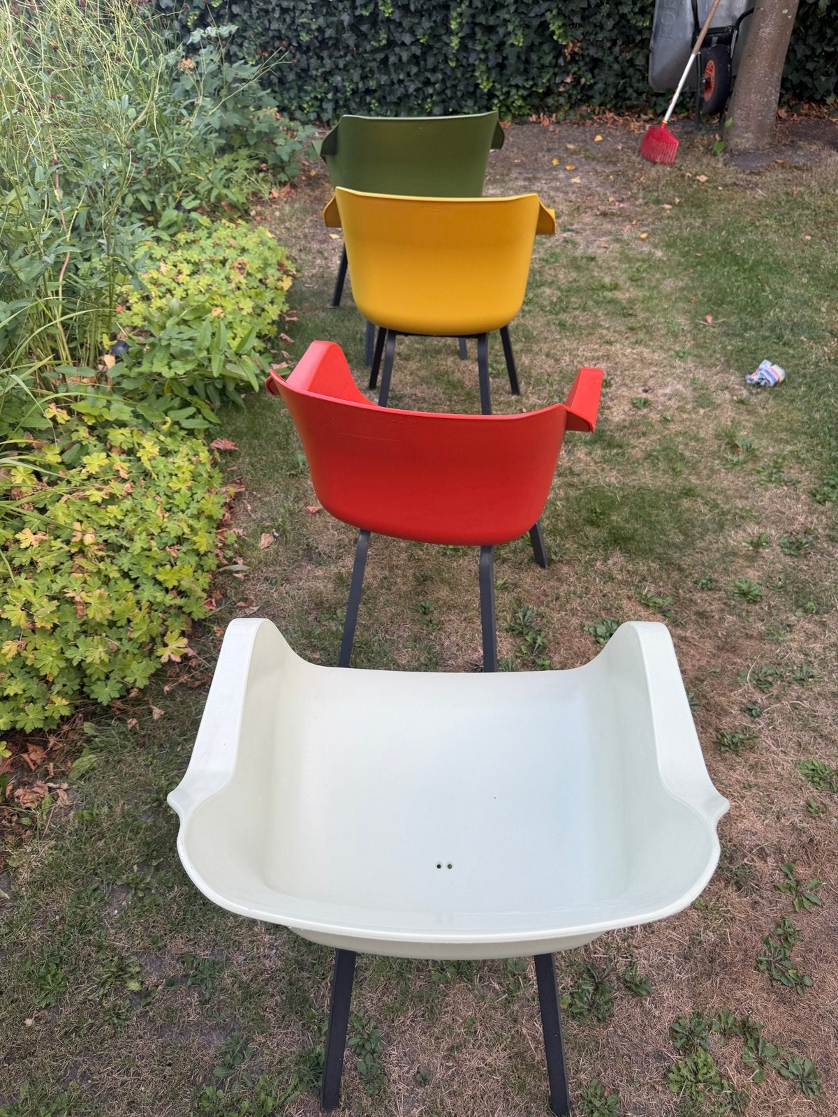 Hartman Sophie Studio Dining tuinstoelen (4 stuks), Ophalen, Gebruikt, Kunststof