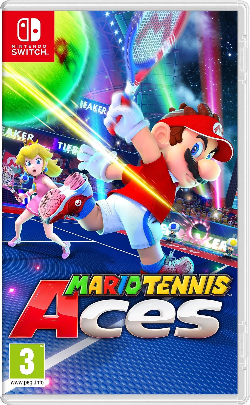 Mario Tennis Aces - Nintendo Switch (GEEN HOES), Spelcomputers en Games, Games | Nintendo Switch, Ophalen, Eén computer, Zo goed als nieuw