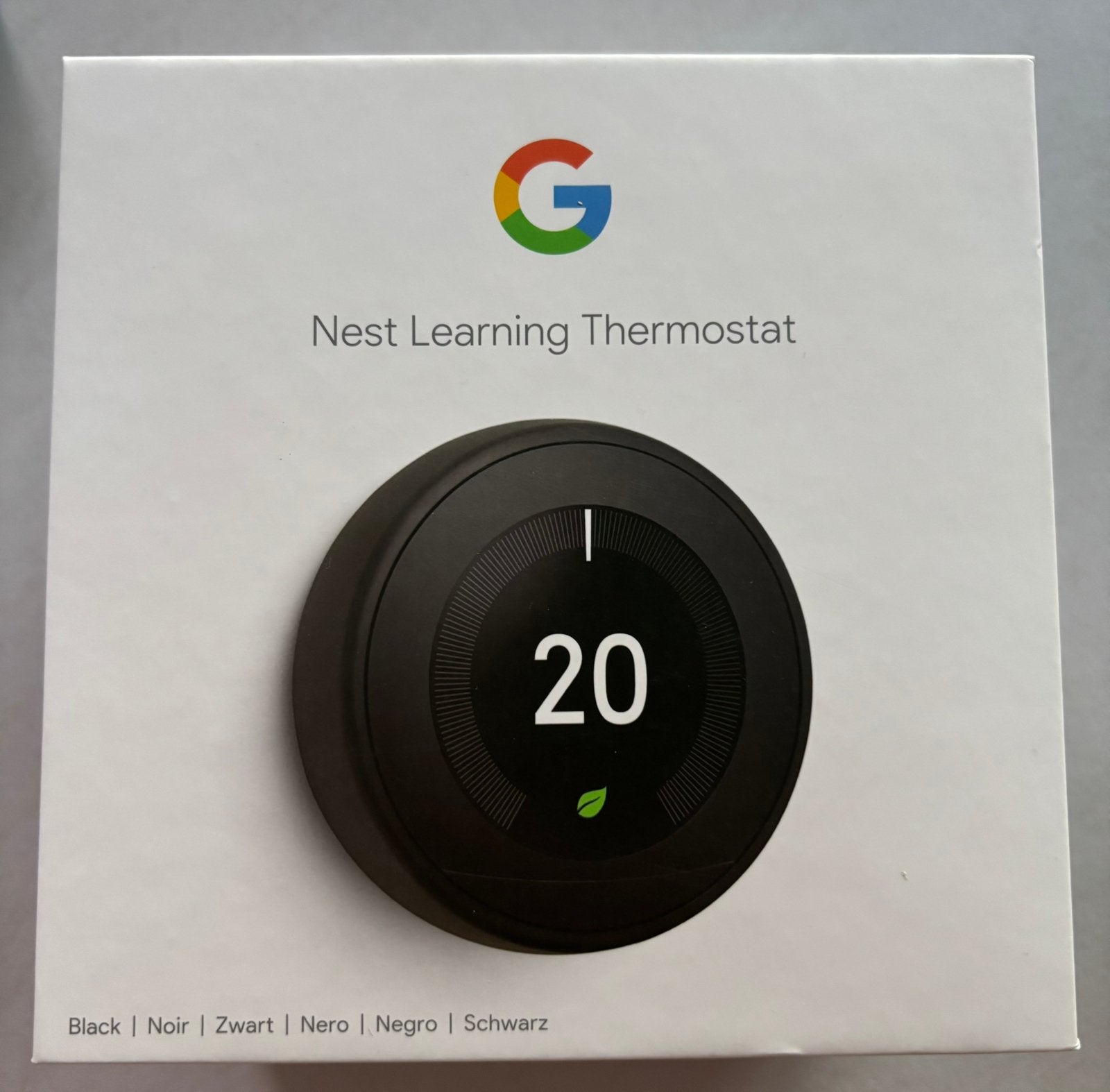 Google Nest Learning Thermostat - Zwart, Ophalen of Verzenden, Slimme thermostaat, Zo goed als nieuw