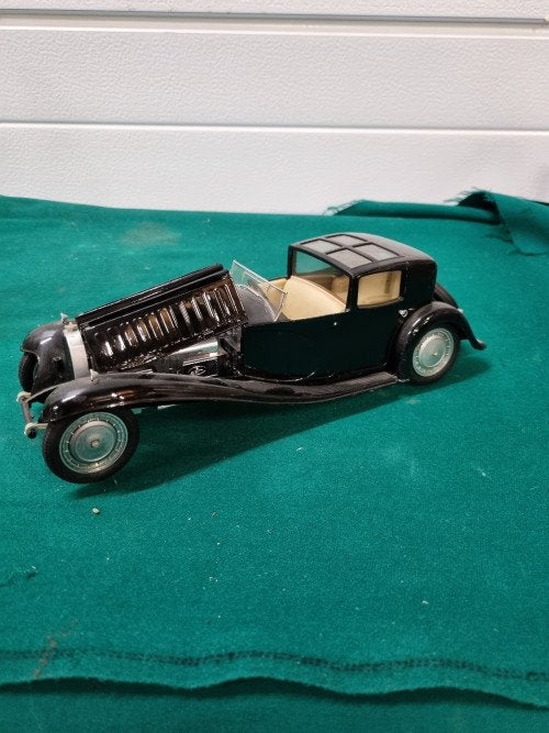 -	Model auto bugatti royale zwart 19.30, Ophalen of Verzenden, 'T Olde Gre-j, Info@toldegrej.nl, Endepoelstraat 20f Didam