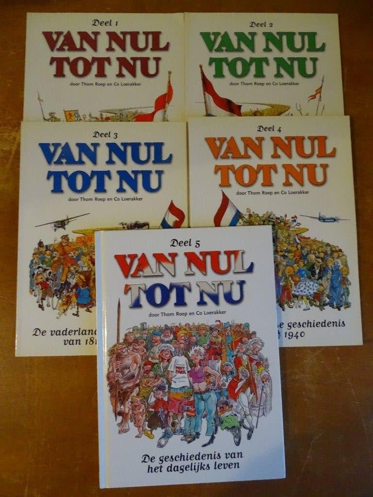 Van Nul tot Nu deel 1 tm 5 Complete Serie, Boeken, Complete serie of reeks, Ophalen, Zo goed als nieuw