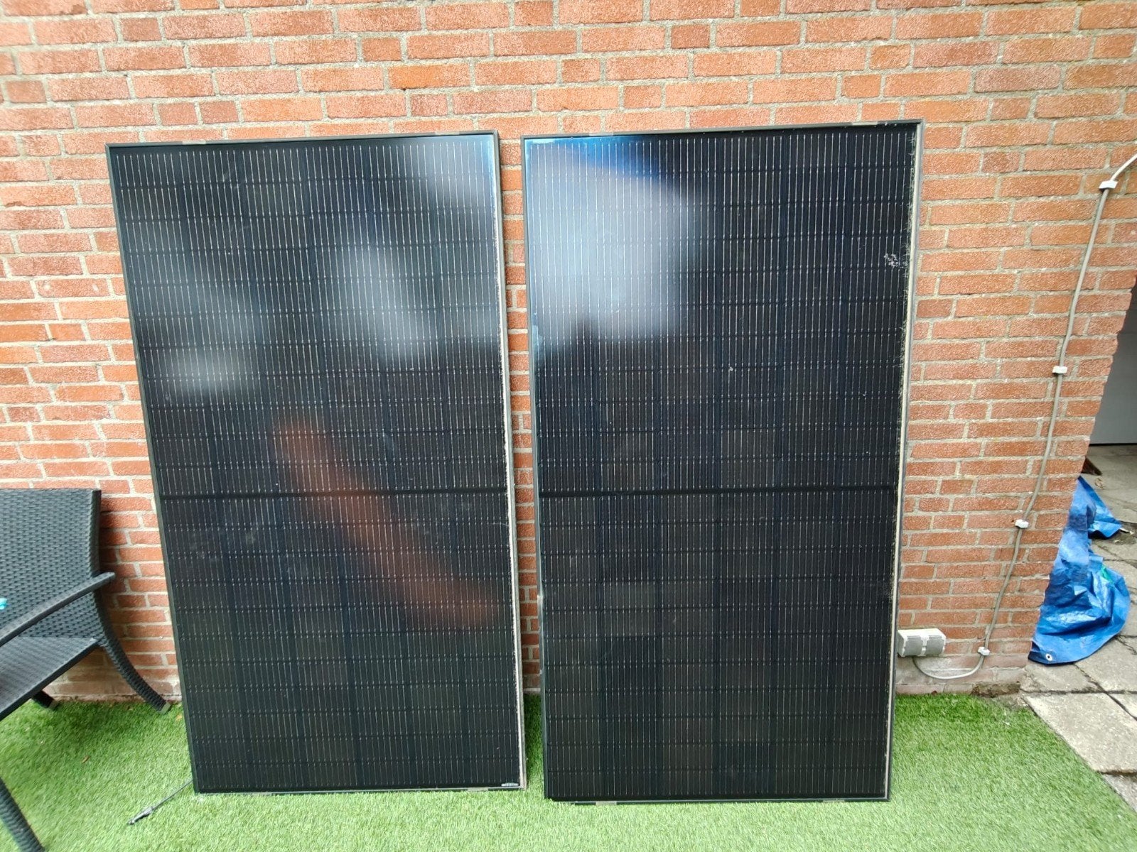 Phono Solar Zonnepanelen PS405M4-22/WH 2st incl montage set, Verzenden, Zo goed als nieuw