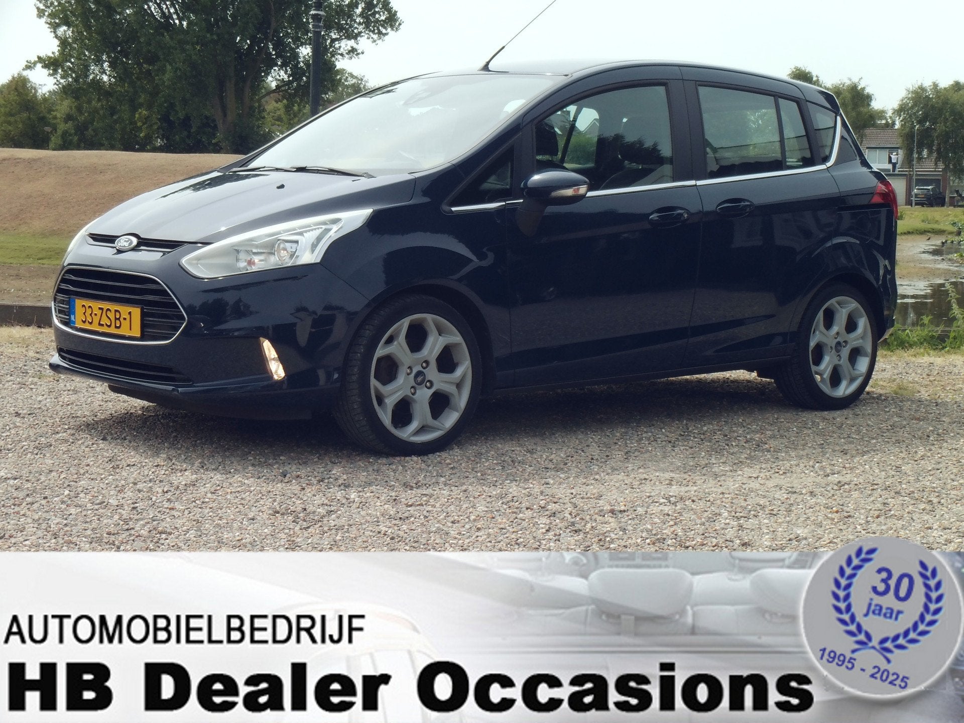 Ford B-MAX 1.0 EcoBoost Titanium - Airco (bj 2013), Auto's, Voorwielaandrijving, Euro 5, 101 pk, Gebruikt