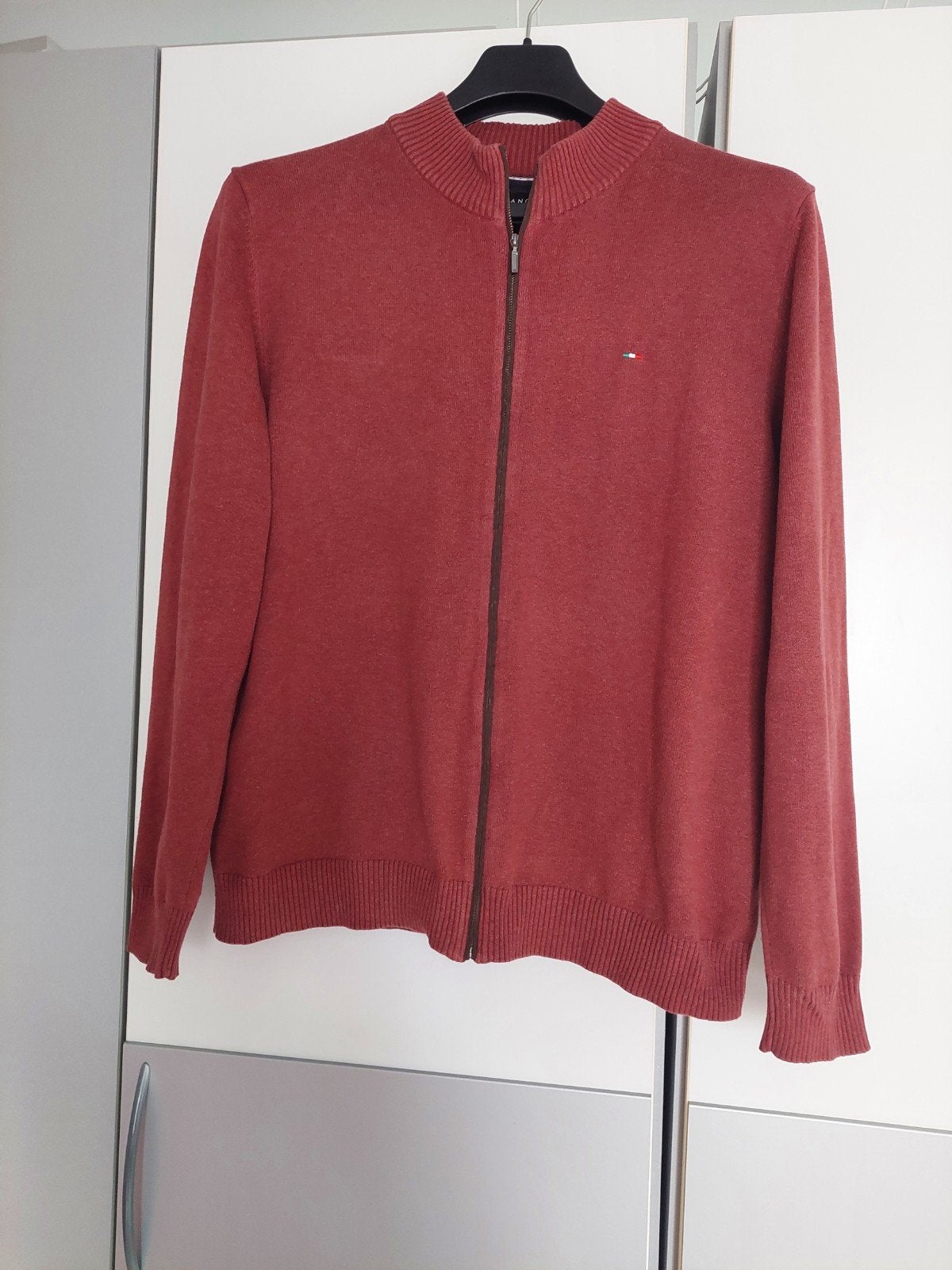 Heren vest met rits - Umano - Maat XXL, Kleding | Heren, Maat 56/58 (XL), Ophalen of Verzenden, Gedragen, Rood