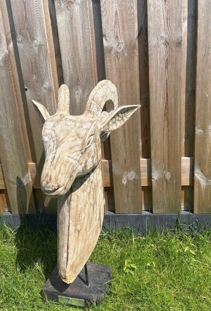 Hand gemaakt beeld ram, Antiek en Kunst, Ophalen, Natuurlijk materiaal, Houtsnijwerk