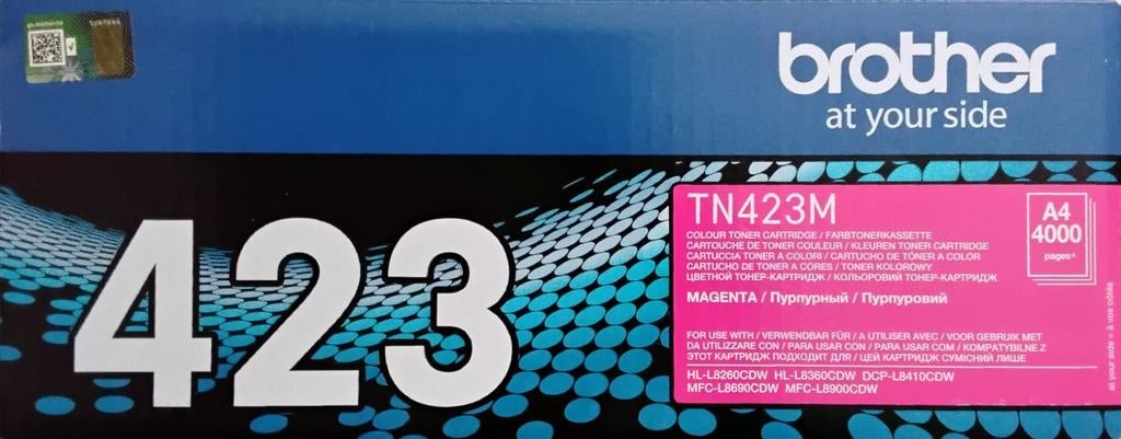 Brother TN423M Magenta Toner Cartridge - Nieuw, Computers en Software, Ophalen of Verzenden, Nieuw, Toner, Brother