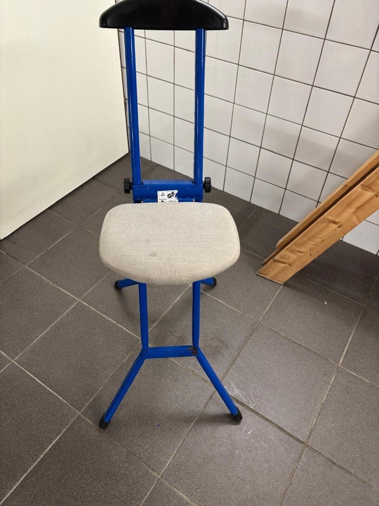 opvouwbare make up kruk, Ophalen, Gebruikt, Toebehoren, Blauw