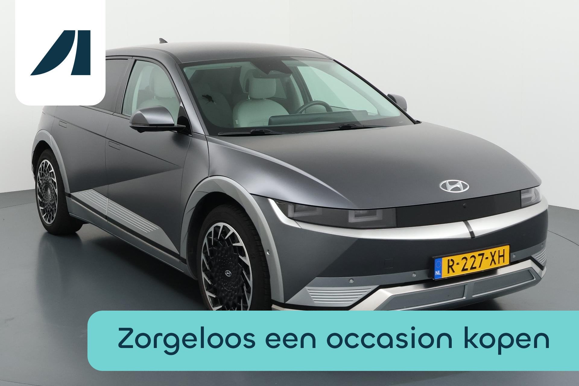 Hyundai IONIQ 5 Lounge 73kWh Volledig elektrisch en boordevo, Auto's, Automaat, Achterwielaandrijving, Gebruikt, SUV of Terreinwagen