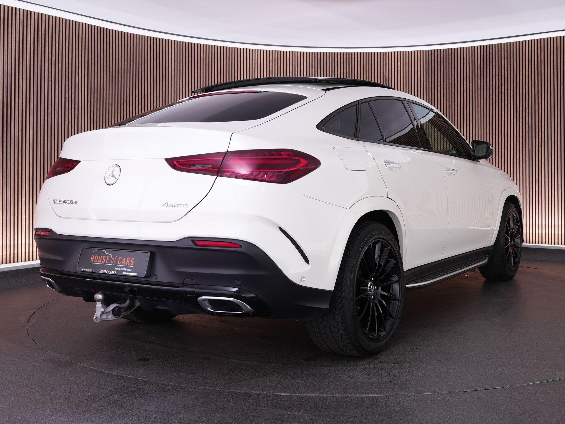 Mercedes-Benz GLE-klasse Coupé 400 e 4MATIC AMG Line |panor, Automaat, Gebruikt, 4 cilinders, Wit
