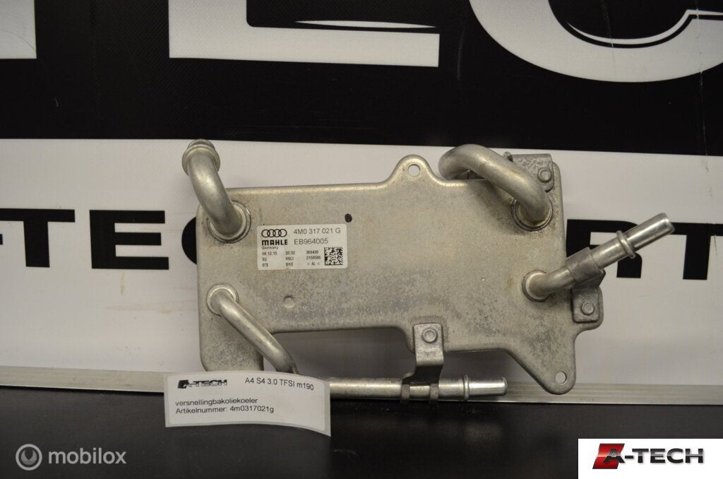 Oliekoeler Audi A4 A5 B9 Q7 4M ('15-'18) 4m0317021g, Audi, Gebruikt, Audi, Ophalen of Verzenden