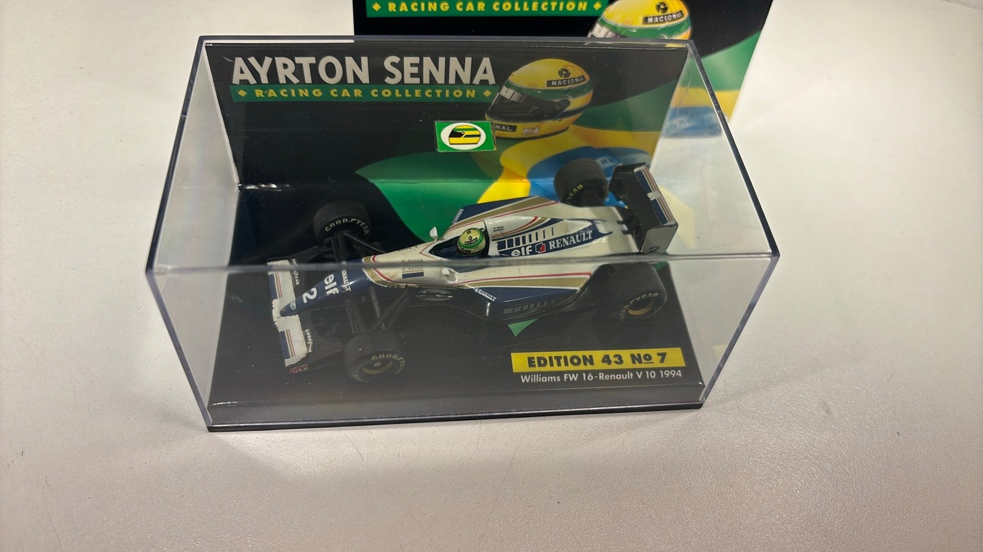 F1 Williams fw16 renault v10 1994 minichamps 1.43, Hobby en Vrije tijd, Modelauto's | 1:43, Auto, Ophalen of Verzenden, MiniChamps