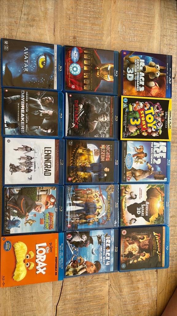 Blu ray discs, Cd's en Dvd's, Blu-ray, Zo goed als nieuw, Tekenfilms en Animatie, Ophalen of Verzenden