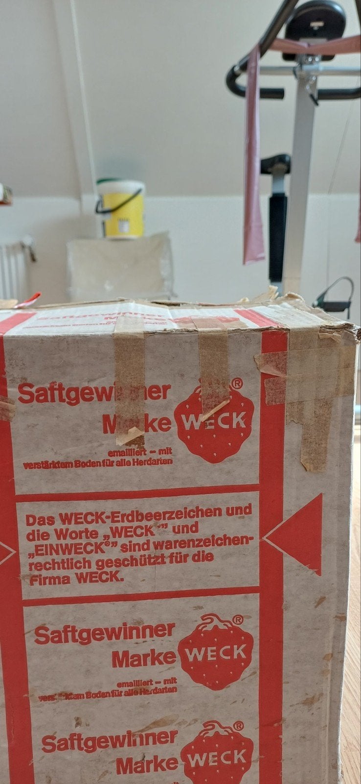 Weck sapketel - Emaille sapcentrifuge, Ophalen of Verzenden
