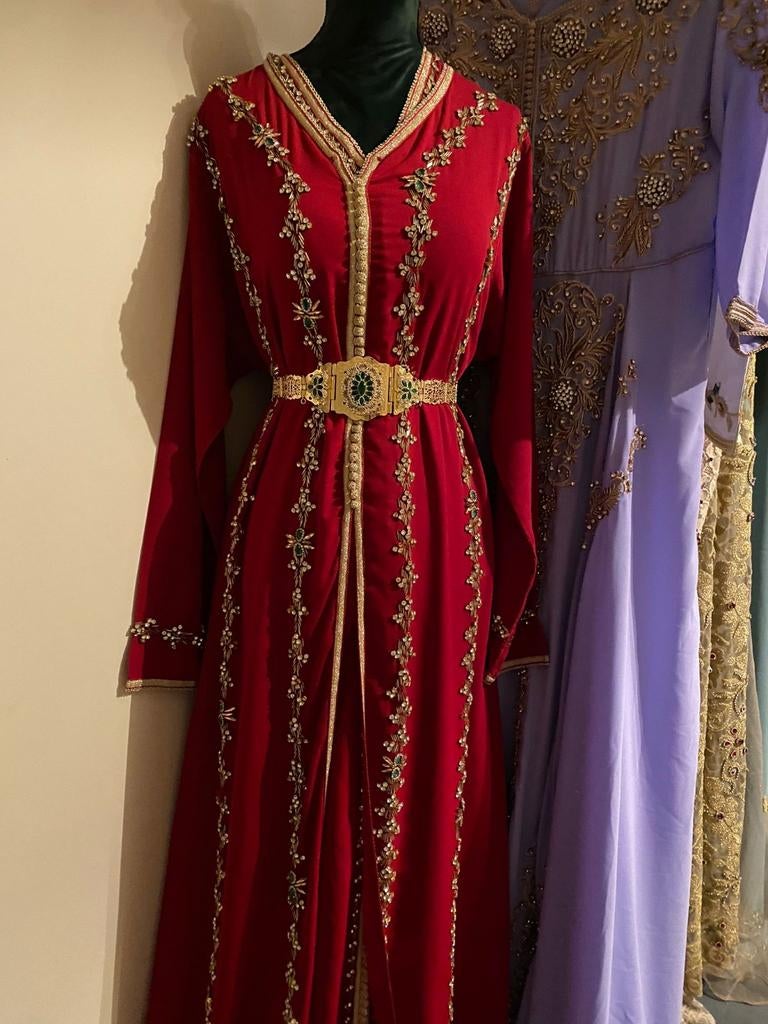 Takchita, Kleding | Dames, Gelegenheidskleding, Ophalen of Verzenden, Zo goed als nieuw, Maat 46/48 (XL) of groter, Overige typen