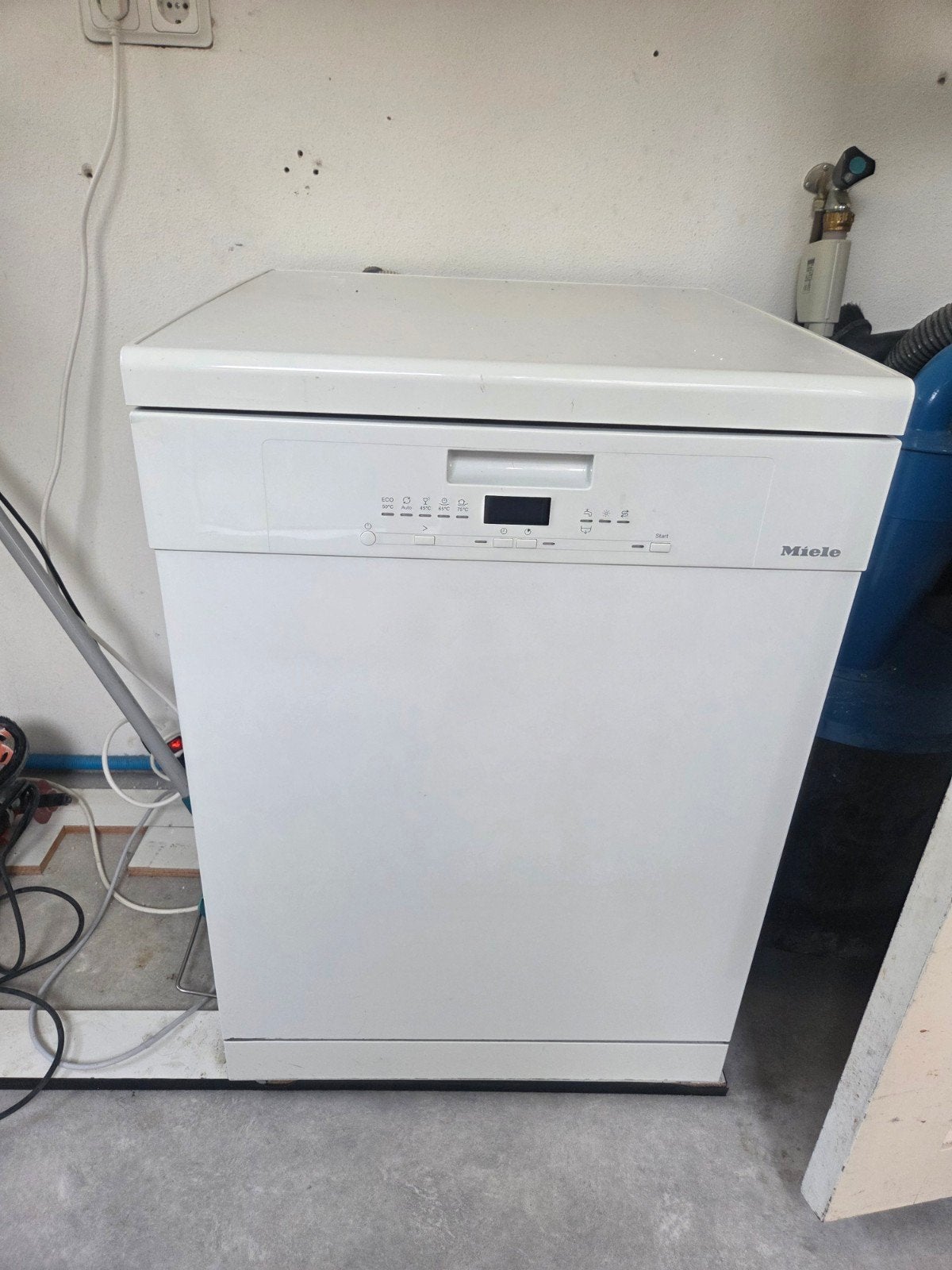 Miele vaatwasser met besteklade, Ophalen, Gebruikt, 60 cm of meer, Eco programma