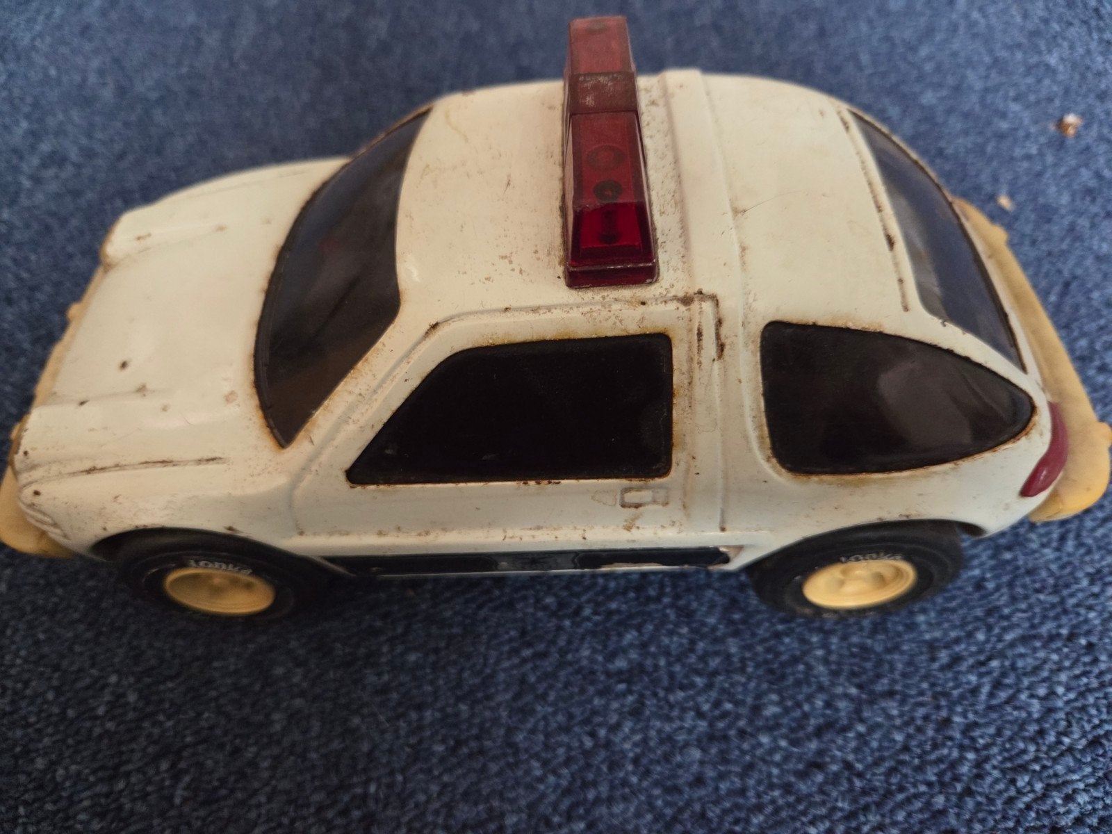 Vintage Tonka Politieauto - Made in Japan, Ophalen of Verzenden, Gebruikt