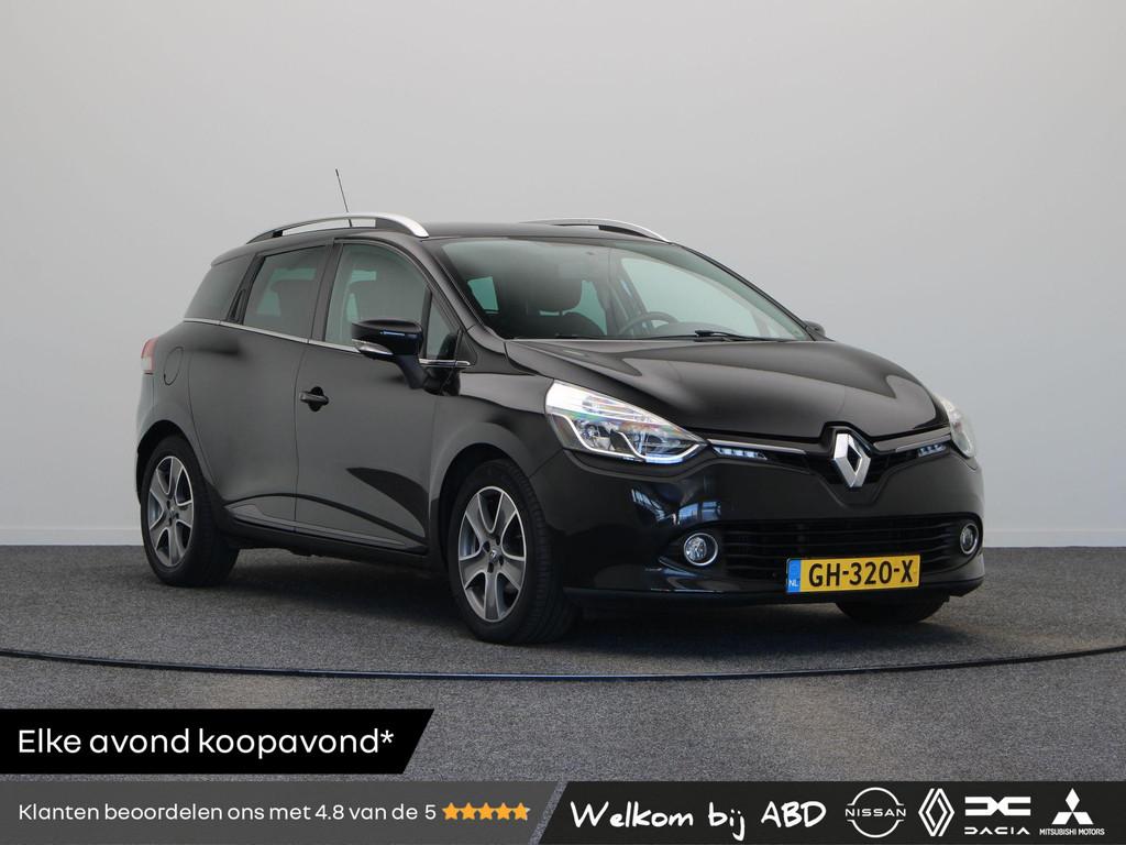 Renault Clio Estate 90pk TCe Night&Day | Navigatie | Cruise, Auto's, Renault, Voorwielaandrijving, Stof, Zwart, Origineel Nederlands