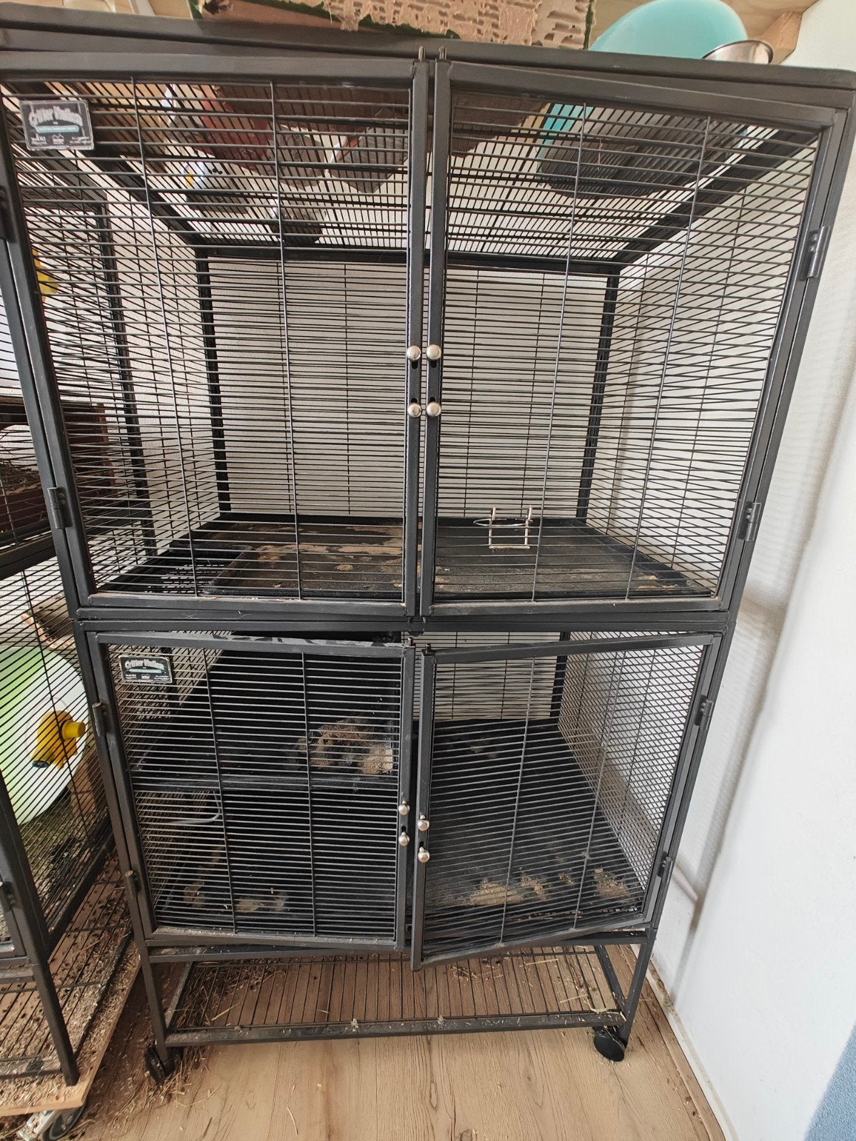 Knaagdier kooi -MidWest Critter Nation Double — Model 162, Dieren en Toebehoren, Ophalen, Kooi, Gebruikt, Eekhoorn