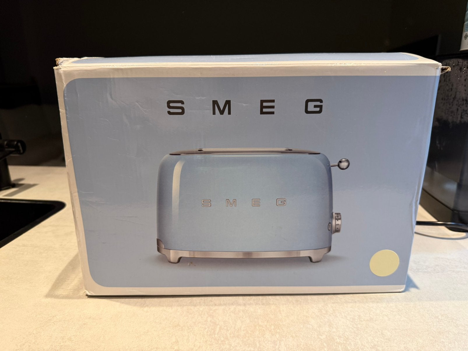 Smeg broodrooster creme nooit gebruikt, Witgoed en Apparatuur, Ophalen, Zo goed als nieuw