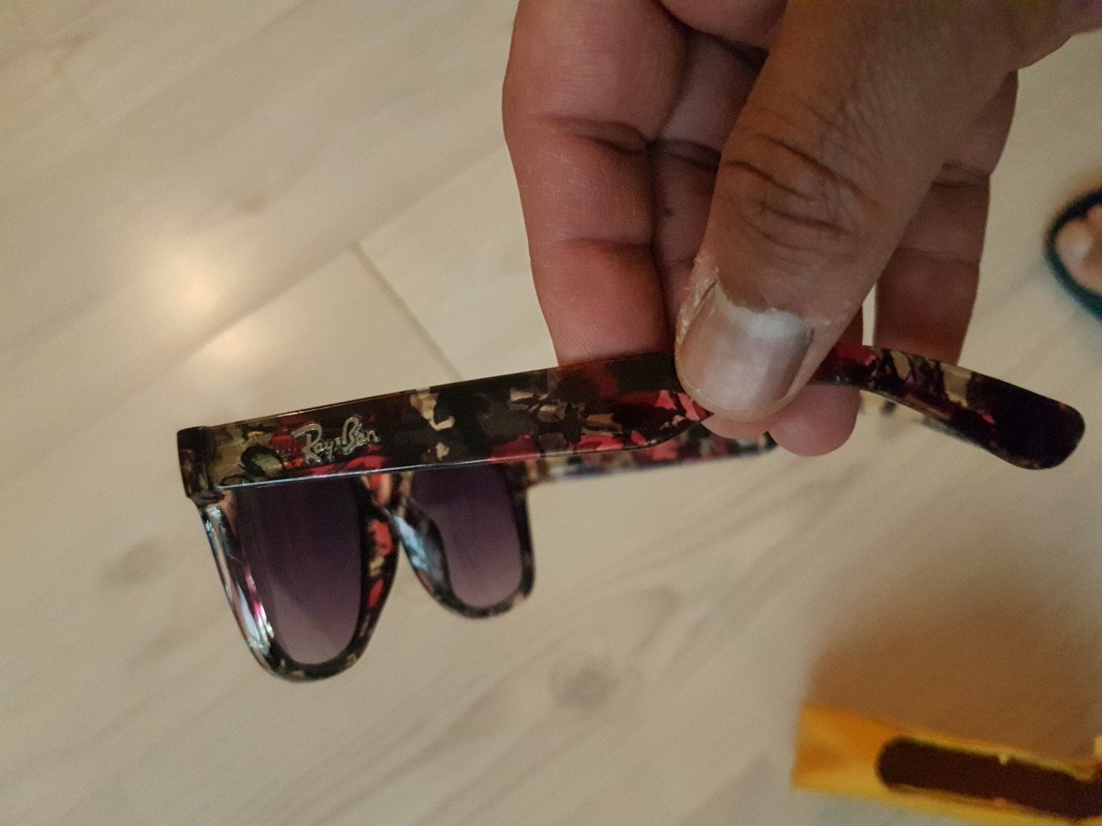 Ray-Ban dames zonnebril, Ophalen of Verzenden, Zo goed als nieuw, Bruin, Ray-Ban