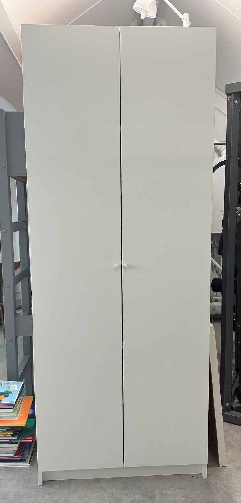 IKEA Billy / Ottebol Boekenkast met deuren, wit, 200 cm of meer, Zo goed als nieuw, 25 tot 50 cm, Overige houtsoorten
