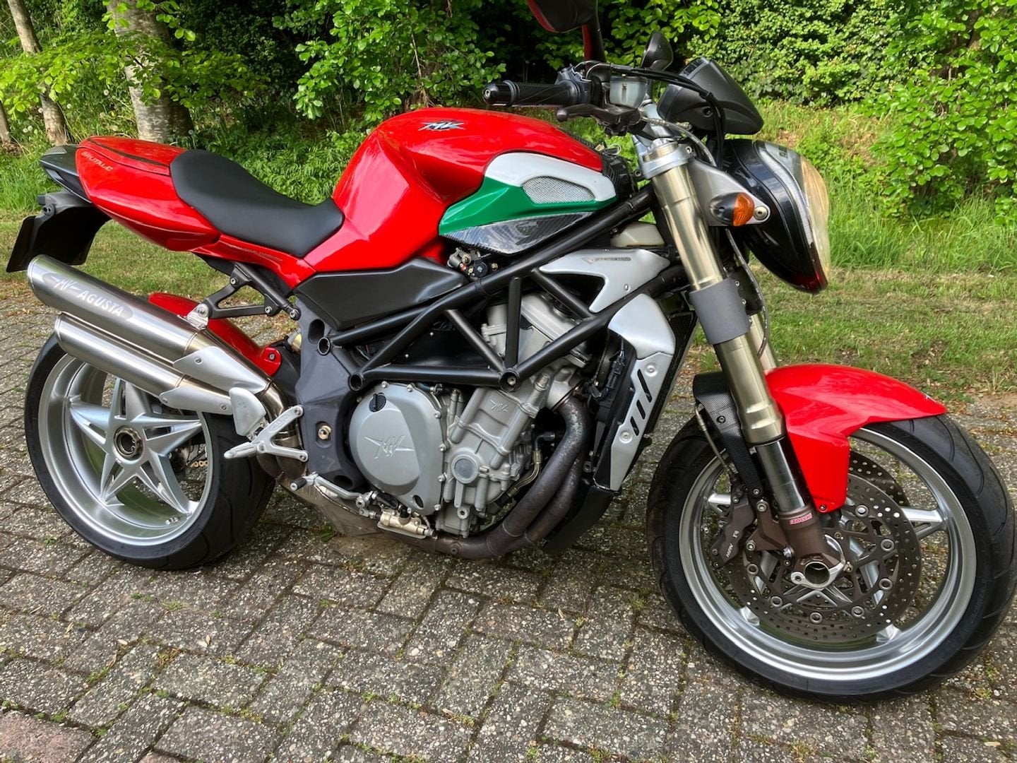 MV AGUSTA F4 750 S Brutale 2004 in zeer mooie staat, 4 cilinders, Motorrijbewijs A, Bedrijf, Onbekend