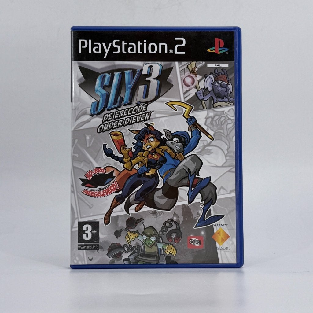 SLY 3 De Erecode onder Dieven | Playstation 2, Sony, Gebruikt, Support@sony.com, 1-7-1 Konan, Minato-ku
Tokyo 108-0075
Japan