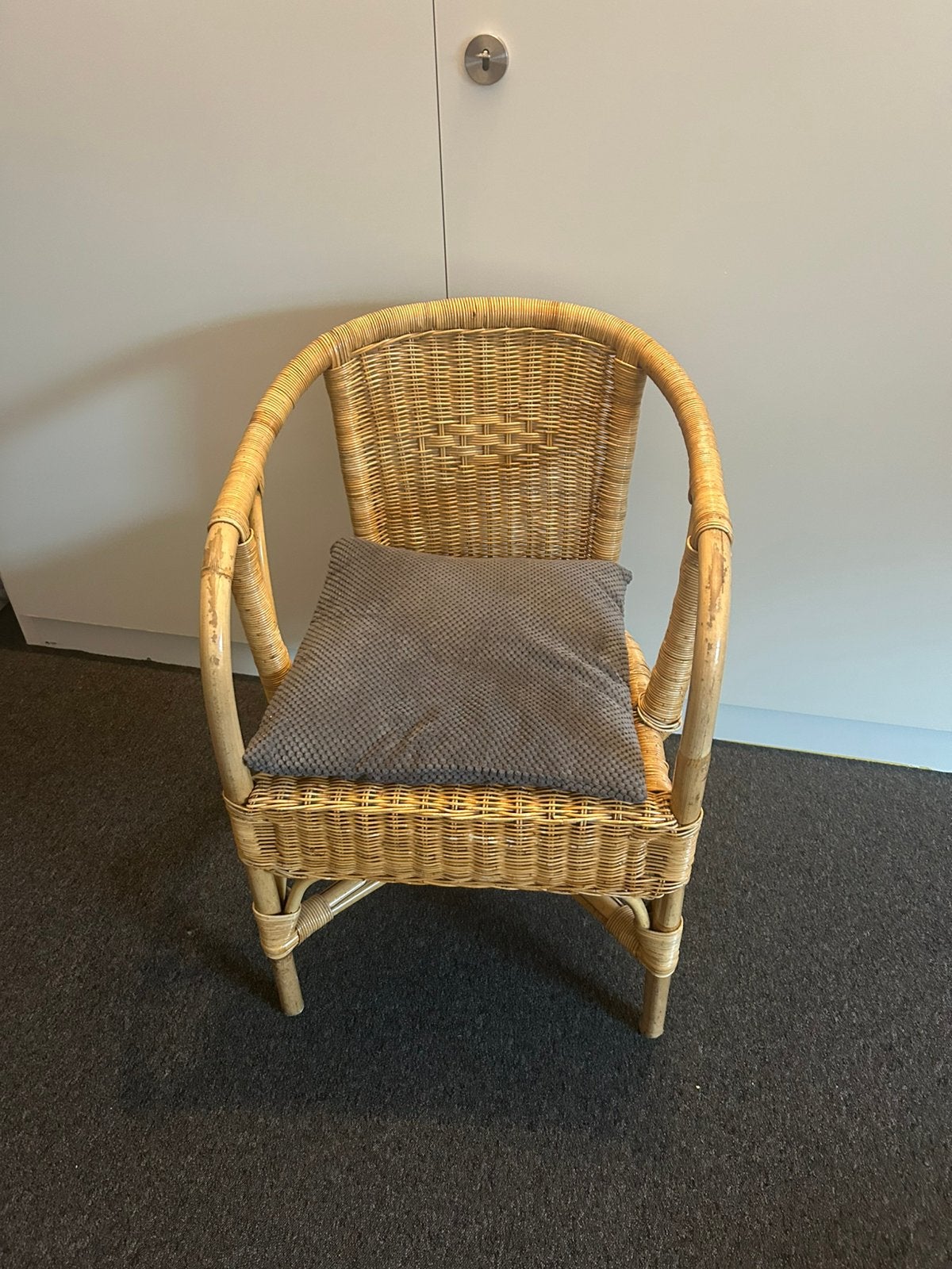 Rotan stoelen, Huis en Inrichting, Stoelen, Ophalen, Gebruikt, Riet of Rotan, Drie