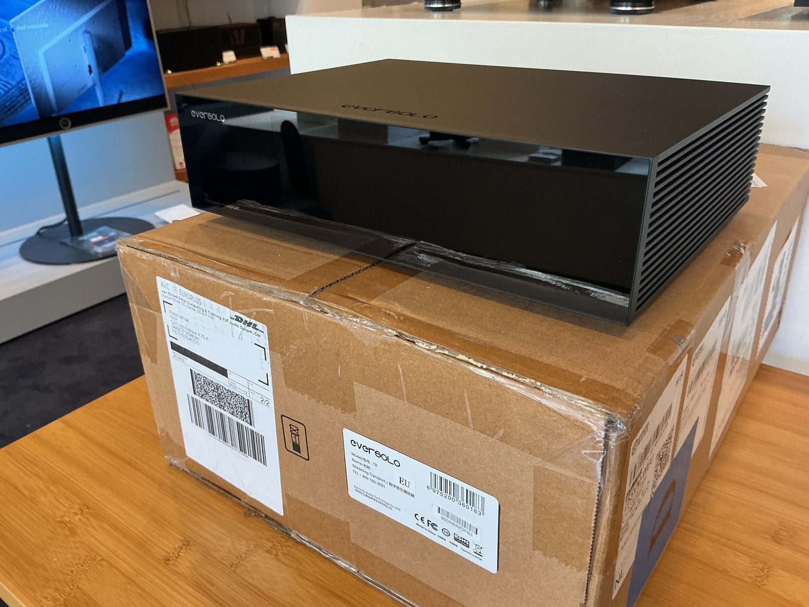 Eversolo T8 occasion met garantie., Ophalen of Verzenden, Zo goed als nieuw, HDMI, Minder dan 500 GB