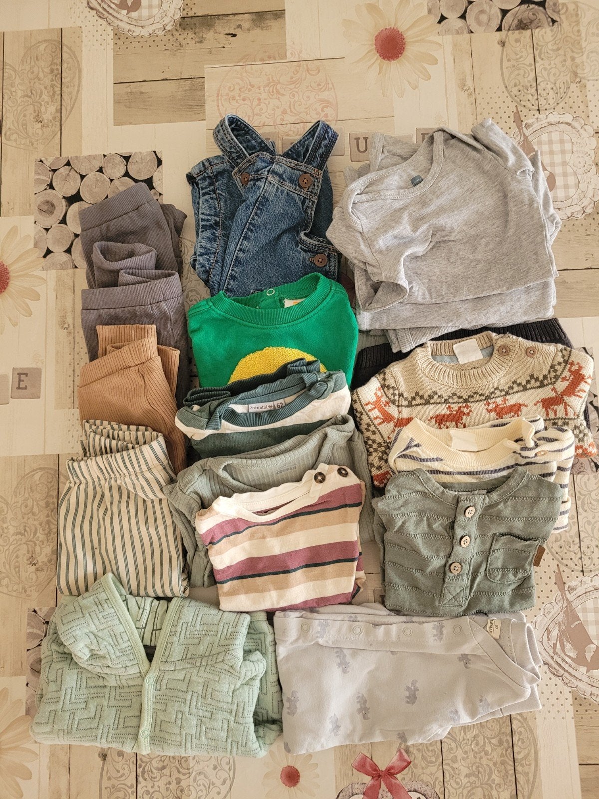 babykleren winter maat 62 jongen, Ophalen, Gebruikt, Maat 62