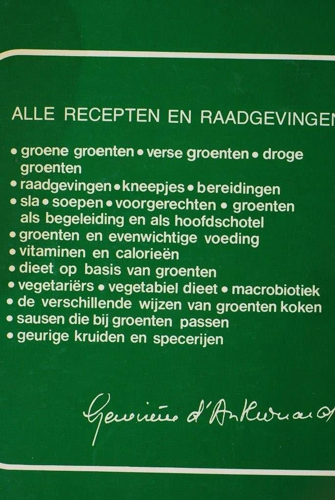 Libelle Rosita Groenten - Vintage kookboek jaren 70, Gelezen, Hoofdgerechten, Verzenden, Gezond koken