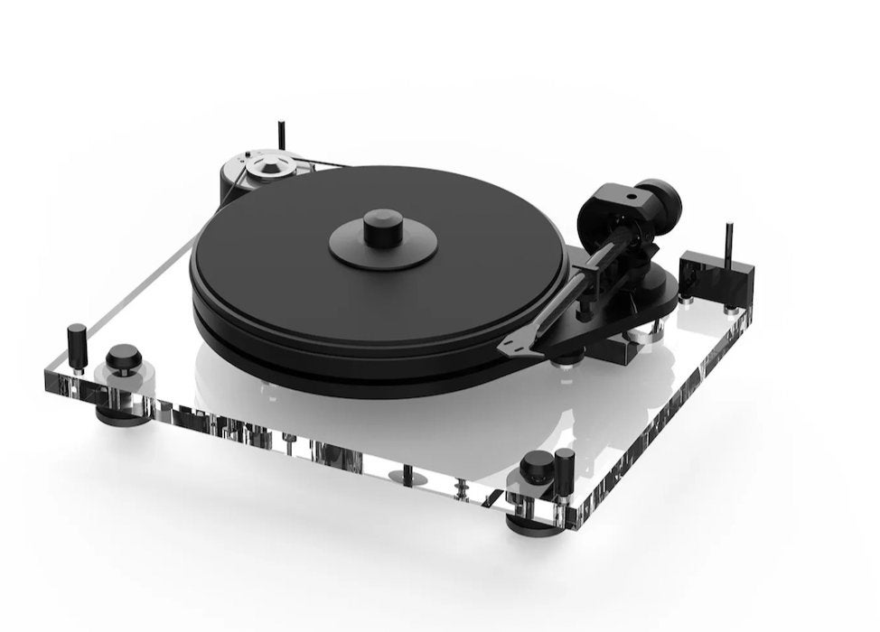 Pro-ject Perspective draaitafel incl. Ortophon 2M-Bronze, Info@pro-ject.com, Zo goed als nieuw, Platenspeler, Pro-ject