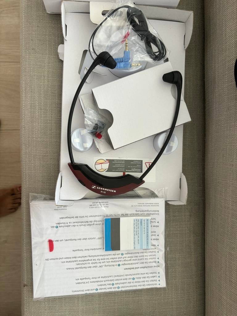 Sennheiser Draadloze Infrarood TV Hoofdtelefoon, Ophalen of Verzenden, Zo goed als nieuw, Sennheiser, Draadloos