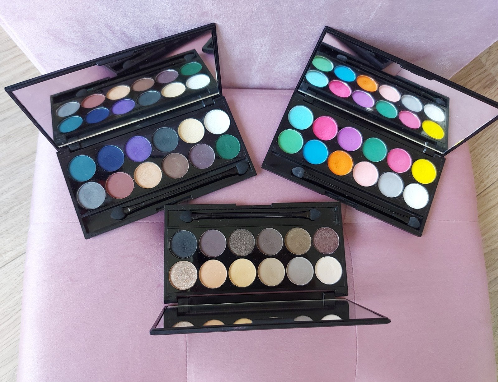 Sleek oogschaduw palette, Sieraden, Tassen en Uiterlijk, Uiterlijk | Cosmetica en Make-up, Gebruikt, Ophalen of Verzenden, Make-up