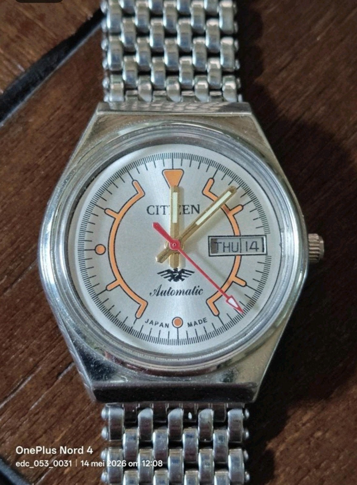 Vintage Citizen Eagle 7 horloge..., Ophalen of Verzenden, Zo goed als nieuw