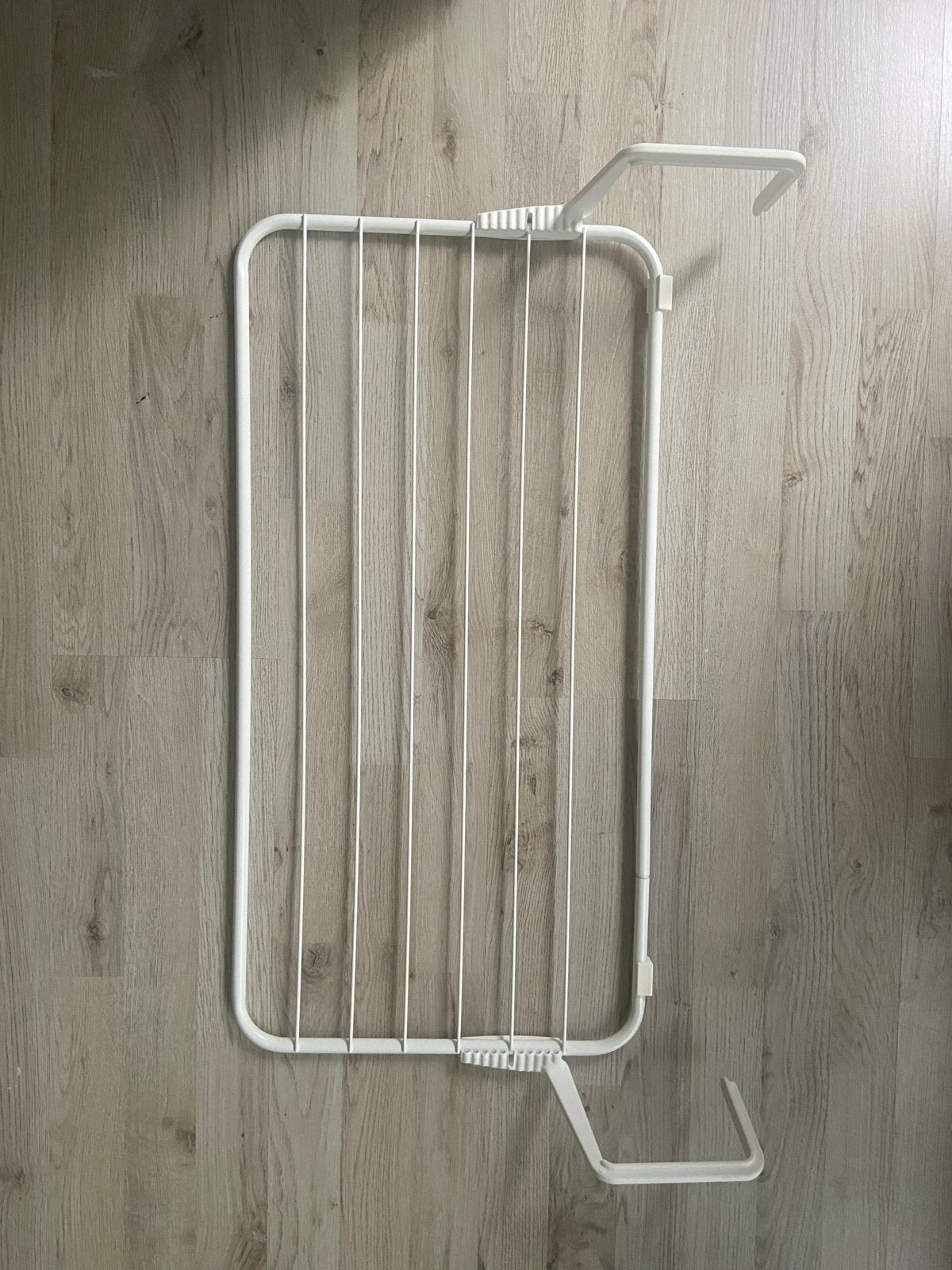 IKEA ANTONIUS droogrek, wit, 77x40-49 cm, Ophalen, Gebruikt, Wit, Metaal