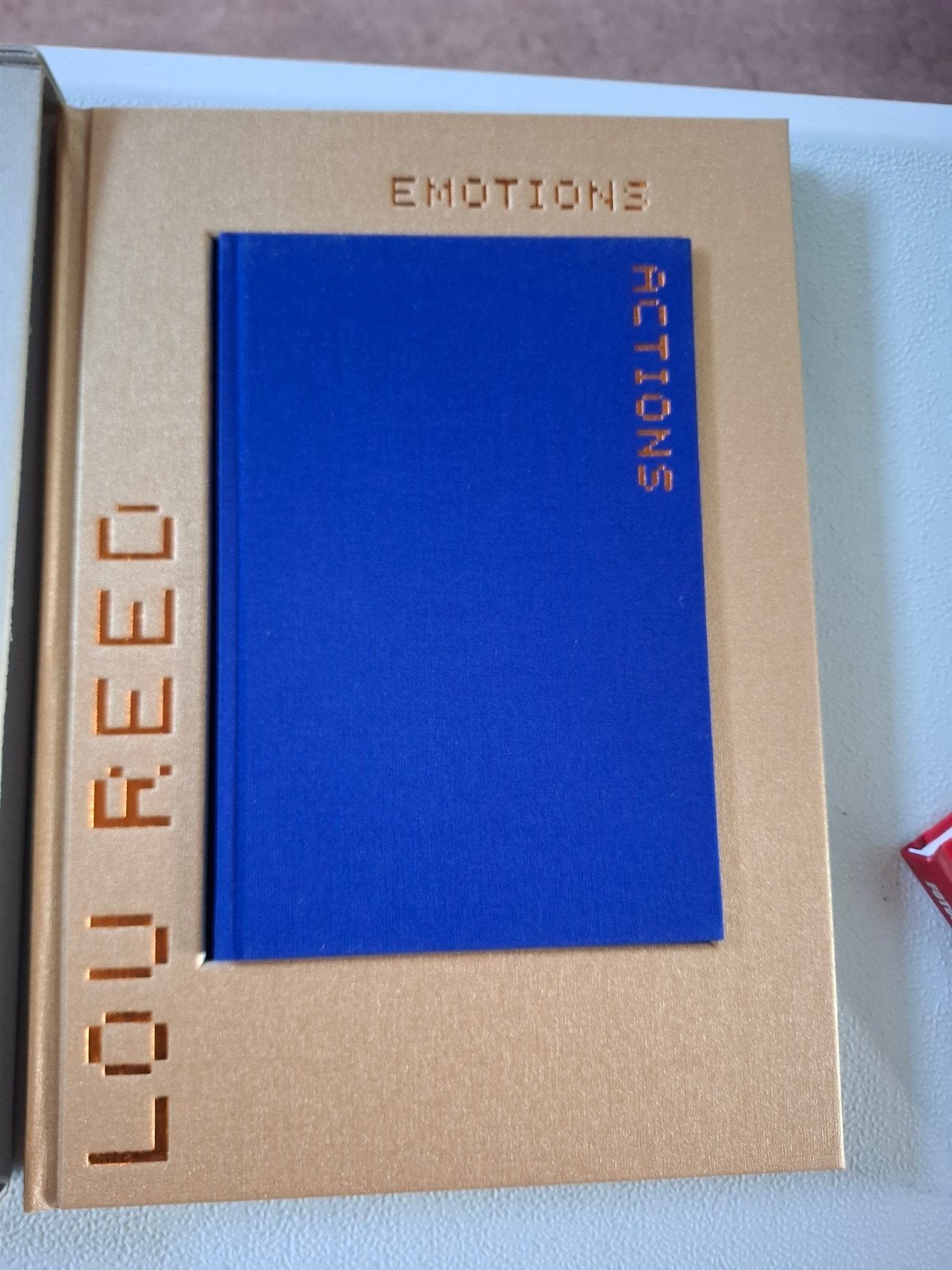 Lou Reed - Emotion in Action (Limited Edition), Ophalen of Verzenden, Zo goed als nieuw, Lou Reed, Europa overig