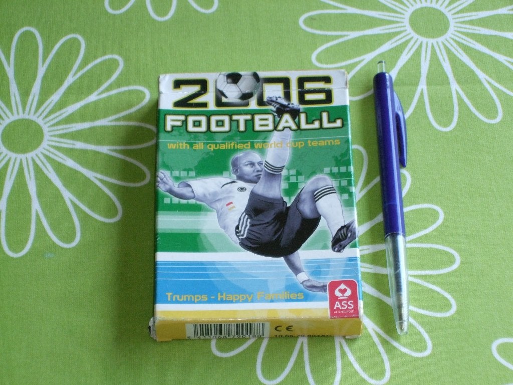 2006 World cup Football kwartet, Ophalen of Verzenden, Zo goed als nieuw, Kwartet(ten)