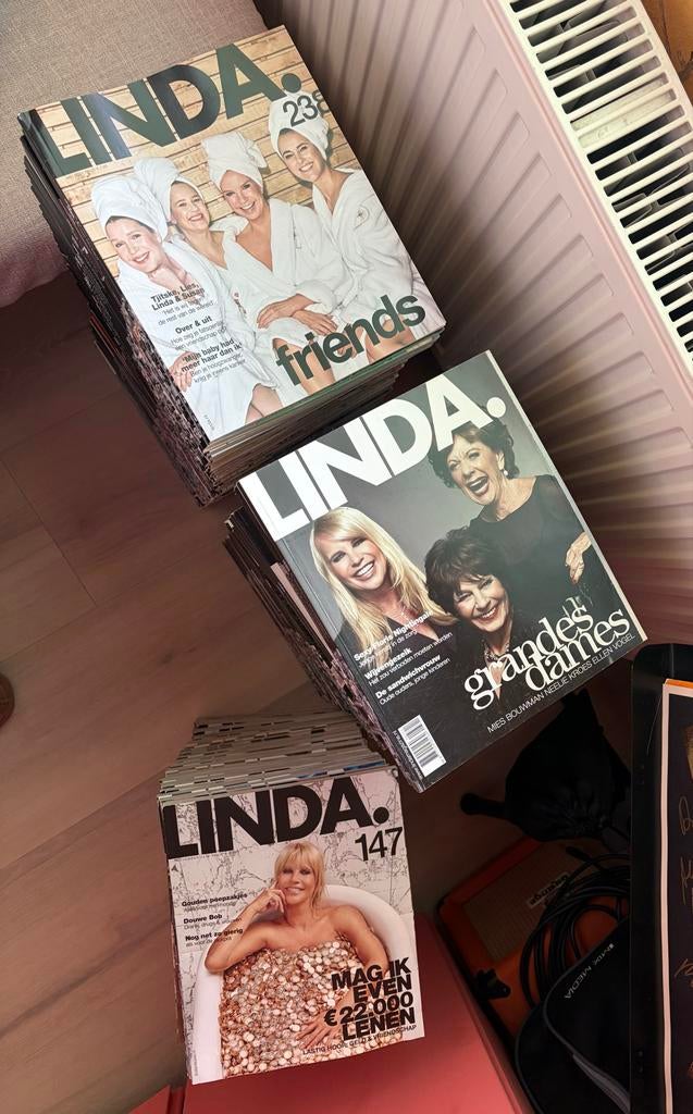 Grote verzameling Linda magazines nummer 1 t/m 238, Ophalen, Gelezen, Damesbladen