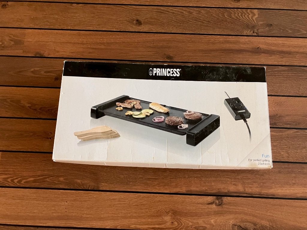 princess bakplaat, Ophalen, Gebruikt, Tafelgrill