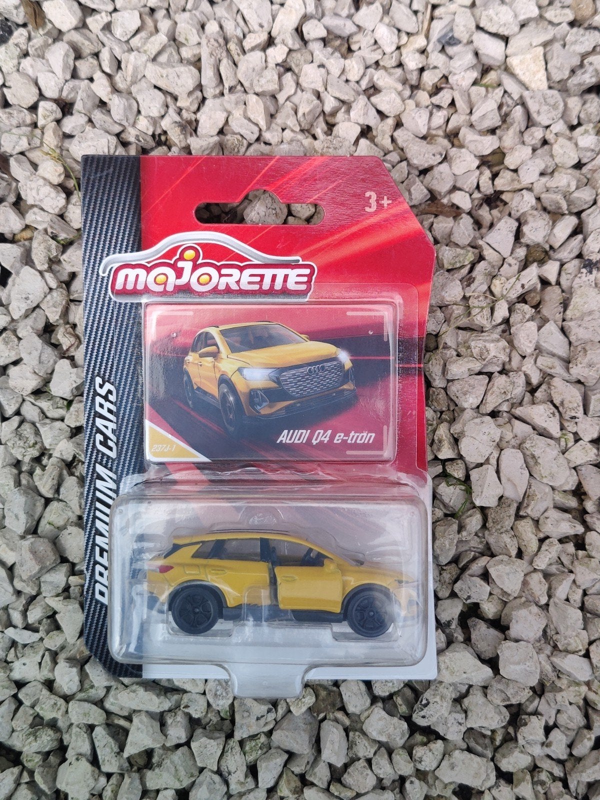 Majorette Audi Q4 E Tron GEEL, Ophalen of Verzenden