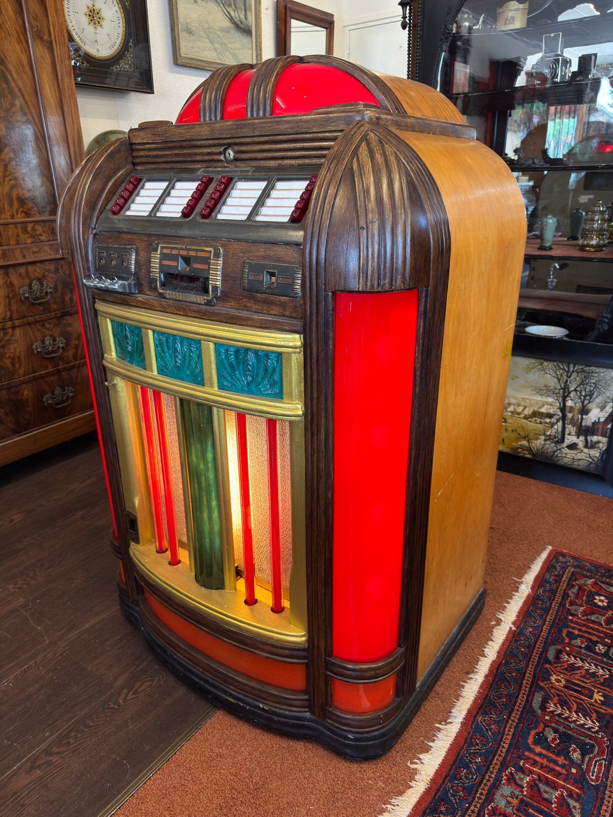 Zeldzame Seeburg Envoy Jukebox 1940, Ophalen, Zo goed als nieuw, 1950 tot 1960, Seeburg