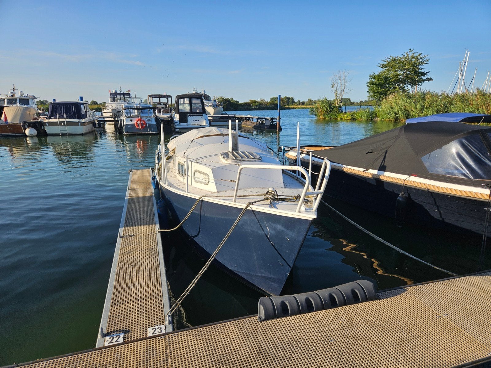 Domp Stalen Motorboot - Jaren '70 met Volvo Penta, Gebruikt, Staal, Binnenboordmotor, 1.80 meter