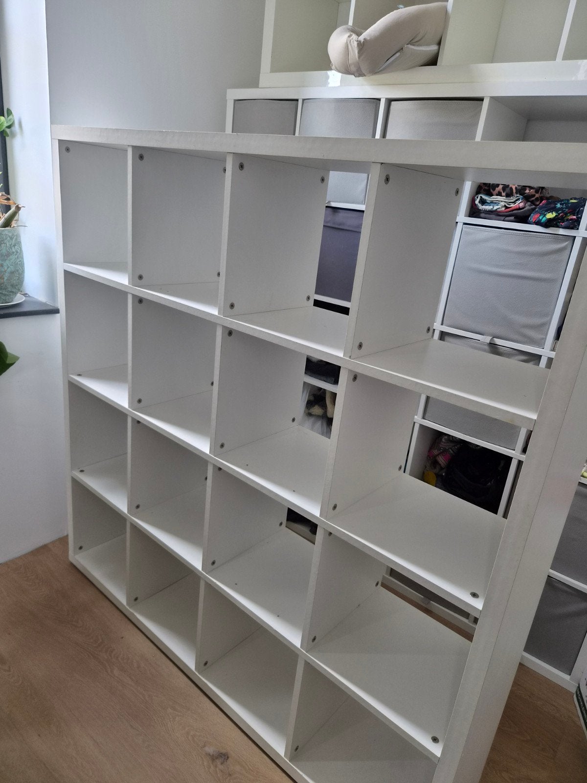 ikea kallax 4x4, Ophalen, Gebruikt