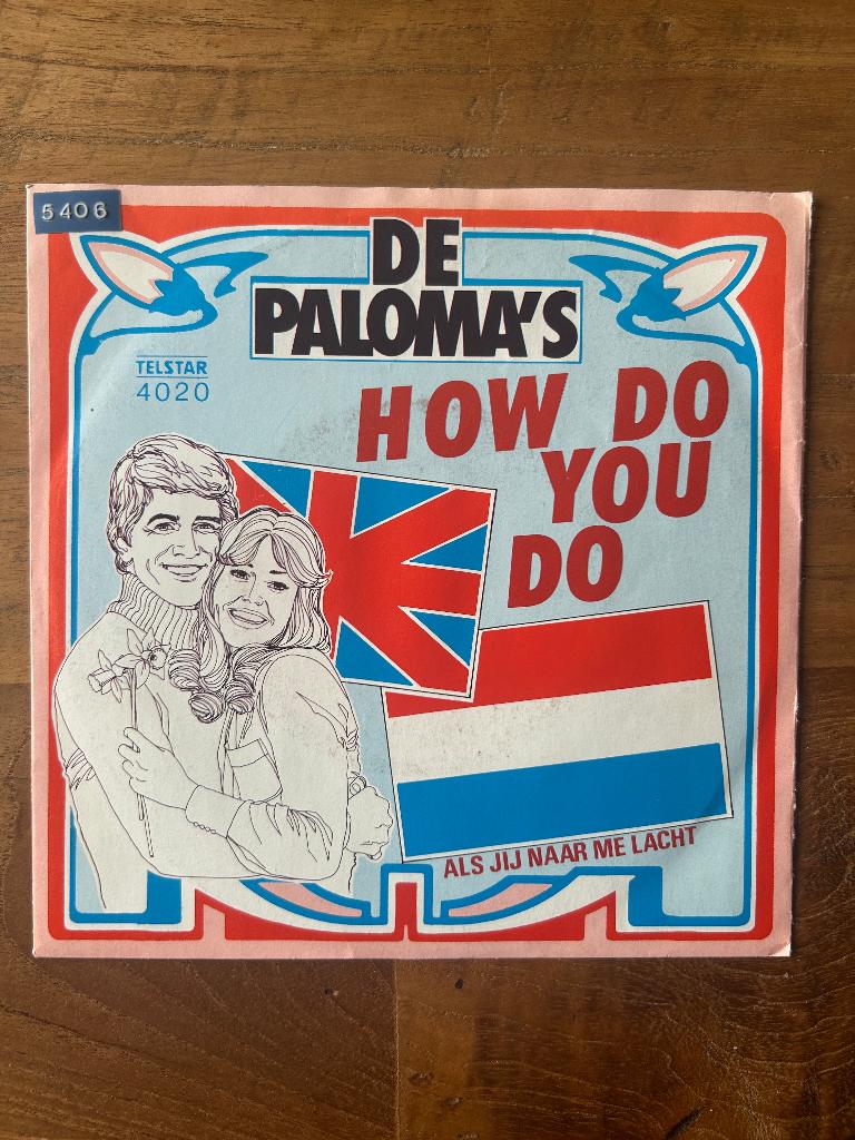 De Paloma's - How Do You Do (020), Ophalen, Gebruikt, 7 inch, Single
