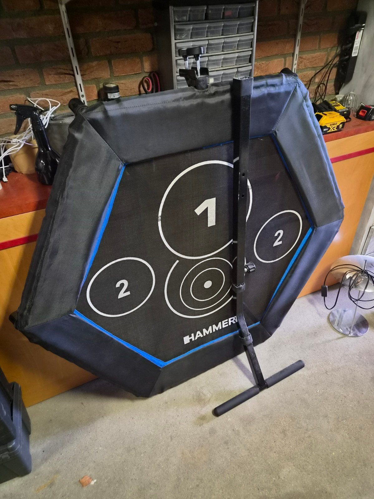 Hammer fitness trampoline cross jump, Ophalen, Zo goed als nieuw