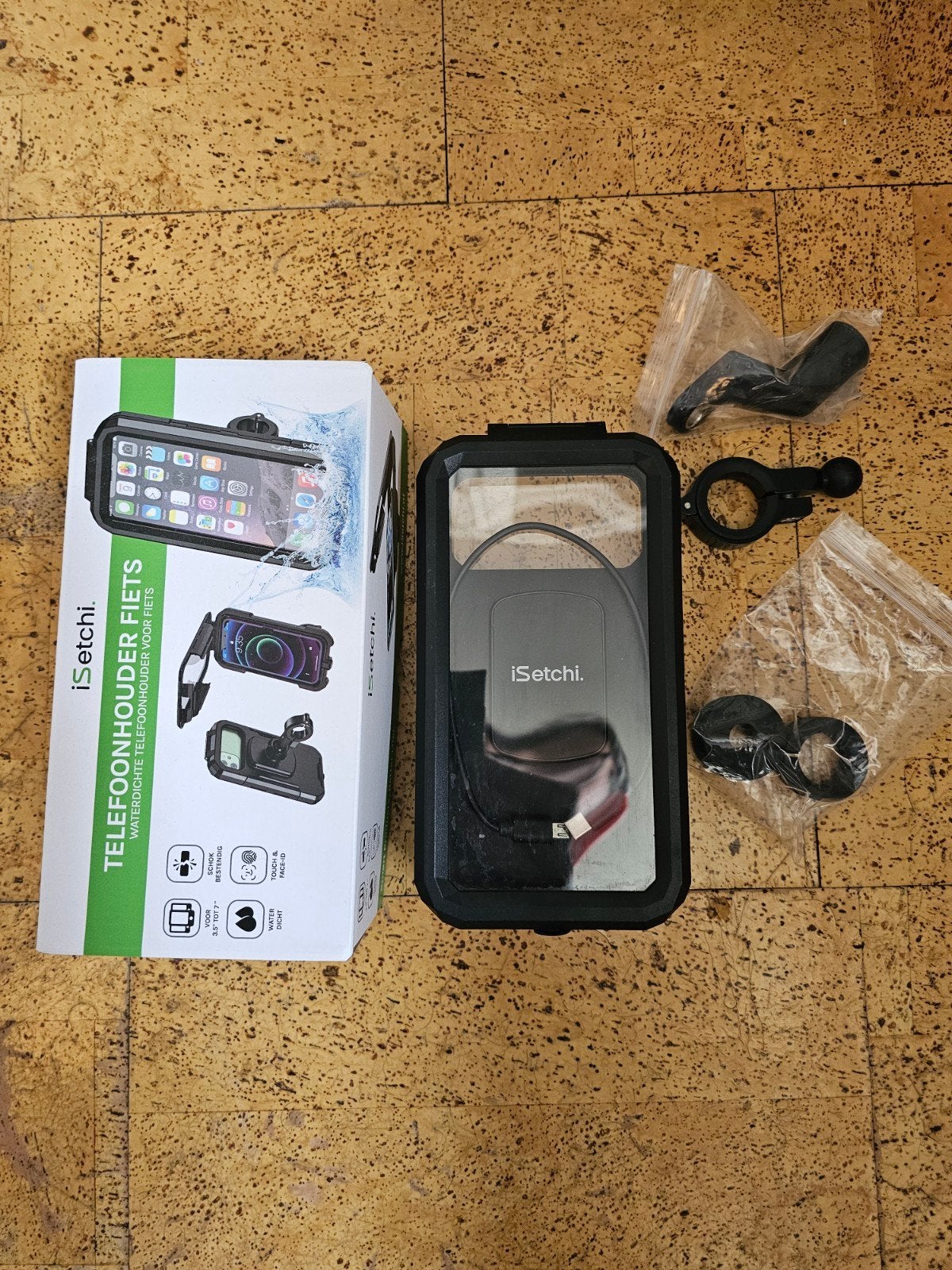 iSetchi Waterdichte Telefoonhouder Fiets, Verzenden, Nieuw, ISetchi