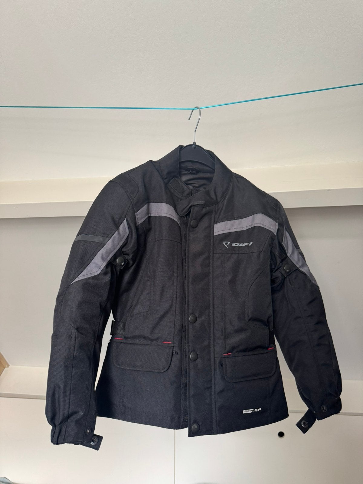 Difi Motorjas kinderen / kids maat 140, Motoren, Ophalen of Verzenden, Tweedehands, Kinderen, Jas | textiel
