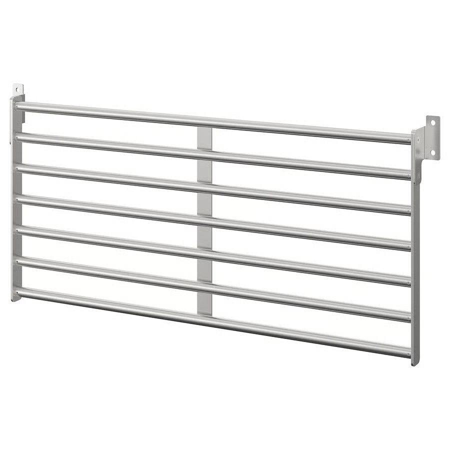IKEA KUNGSFORS RVS wandrek, Overige typen, IKEA, Zilver, Ophalen of Verzenden